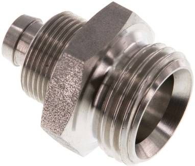 Gerades Gewindestück G 1/2"-10 x 8mm, 1.4571 ohne Mutter