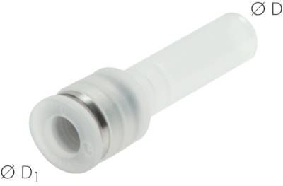 Reduzierung 8mm Stecknippel x 4mm Schlauch, IQS-PP