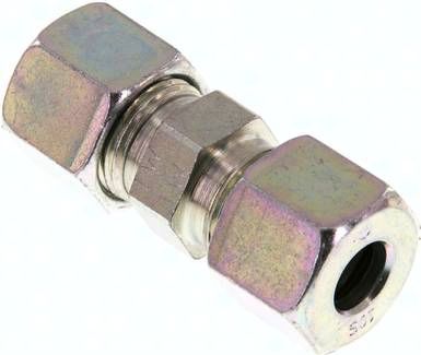 Gerade Schneidringverschrau-bung 10 S, Stahl verzinkt