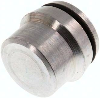 Verschlussstopfen ohne Mutter 30 S, Stahl verzinkt