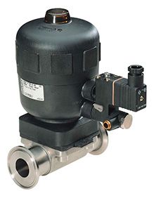 Bürkert 137114 Typ 2031 2/2-Wege-Kolbensteuer-Membranventil