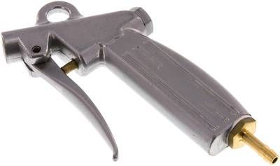 Alu Ausblaspistole ohne Düse, mit Innengewinde M 12 x 1,25 6 mm