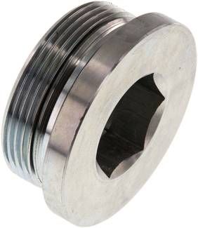 HD-Verschlussstopfen Innenskt. M 48 x 2, Stahl verzinkt