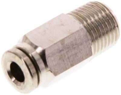 Gerader Steckanschluss R 1/8"-4mm, IQS-MSV (Hochtemperatur)