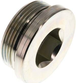 HD-Verschlussstopfen Innenskt. G 1 1/2", Stahl verzinkt