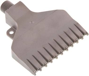 Mehrkanal-Fächerdüse, 70mm, G 1/4", 1.4404 (Sonderdüse)