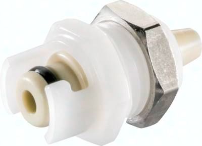 Schott-Kupplungsstecker (SM) mit Schlauchtülle, Polypropylen