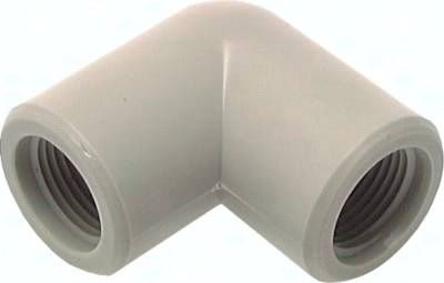 90°-Winkel G 3/8" (IG), PVDF