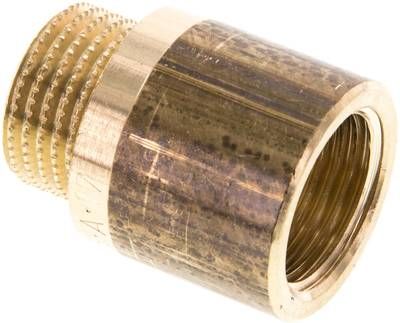 Gewindeverlängerung G 1/2"-25mm, Messing