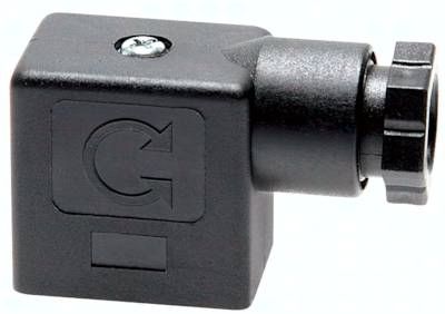 Stecker Größe 1 (DIN / EN - B), schwarz