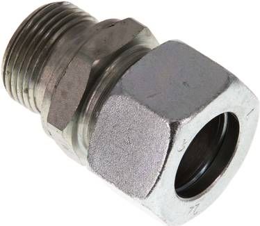 Gerade Schneidringverschr. 22 L-G 3/4", Stahl verzinkt