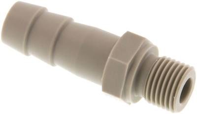 Gewindetülle G 1/4"-12mm, 10 bar PP