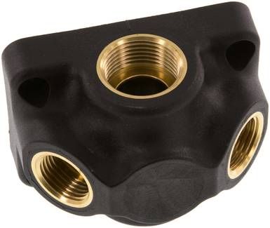 Wanddose (Luftweiche) G 3/4"-G 1/2", Durchgangsverteilerdose