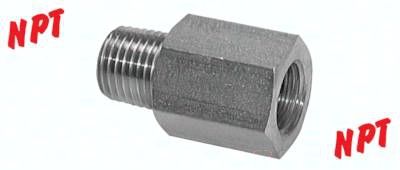 Gewindeverlängerung NPT 1/4", 1.4571