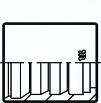 Pressanschluss Hülse 1 TF, 42,0 x 47,0 (Da x L)