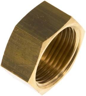 Verschlusskappe G 3/4", 16 bar Messing