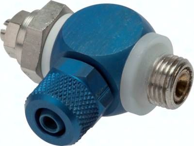 Drosselrückschlagventil G 1/4"-8 x 6mm, zuluftregelnd (A)