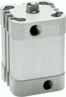 ISO 21287-Zylinder, einfachw., Kolben 20mm, Hub 10mm