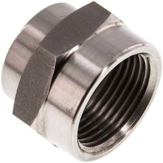 Muffe G 3/4"-G 1/2", 40 bar 1.4571