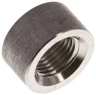 Anschweißmuffe Rp 1/8"-7,5mm, 1.4571 halb (DIN2986)