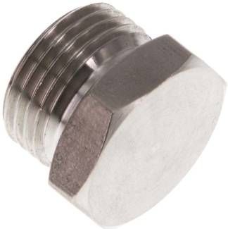 Verschlussstopfen Außenskt. G 3/8", 40 bar V4A