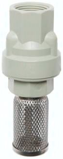 Fußventil (leicht) G 1/2", Polypropylen