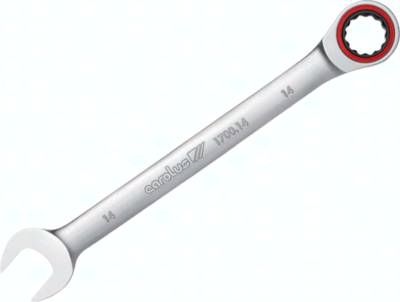 Carolus Maulschlüssel mit Ringratsche, 13 mm