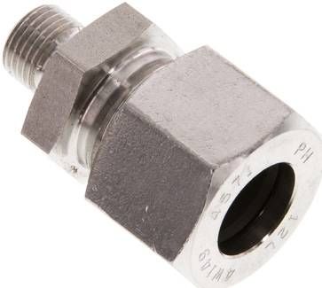 Gerade Schneidringverschr. 12 L-G 1/8", 1.4571