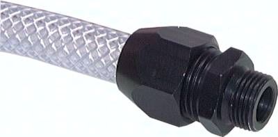 Gerade Verschraubung G 1/2"-8 x 14mm, Aluminium