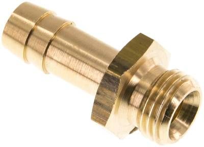 Gewindetülle G 1/4"-9mm, 16 bar Messing