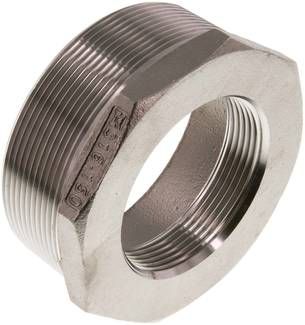 Reduziernippel R 3"(AG)-Rp 2"(IG), 16 bar 1.4408