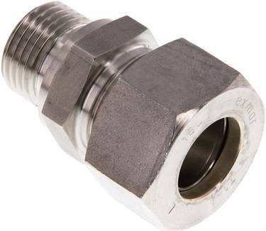 Gerade Schneidringverschr. 18 L-G 1/2", Klemmring 1.4571 (NC)