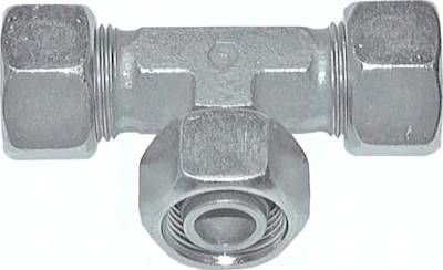 Einstellb. T-Schneidringver-schraubung 6 L, Stahl verzinkt