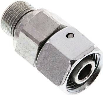 Einstellb. Schneidringverschr. 12 S-G 3/8", Stahl verzinkt