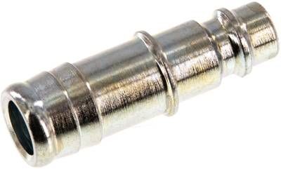 Kupplungsstecker (NW7,2) 13mm Schlauch, Stahl gehärtet & verzinkt