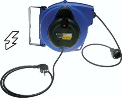 Autom. Kabelaufroller 15mtr. 800-2.000W