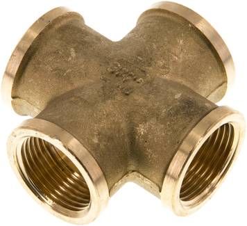 Kreuzstück G 3/4" (IG), 16 bar Messing