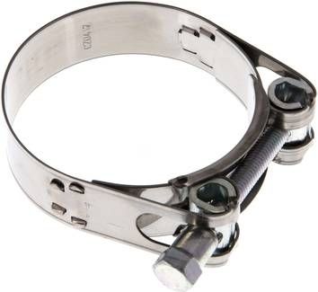 25mm Gelenkbolzenschelle, 73 - 79mm, 1.4016 (W2)