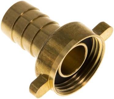 2/3-Schlauchtülle, mit Mutter G 3/4"-16mm, gerade