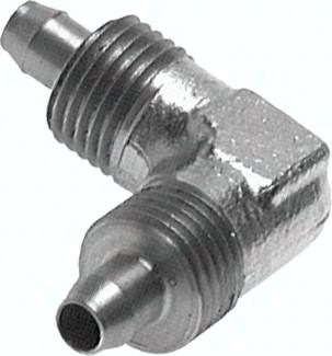 Winkel-Gewindestück 6 x 4mm, 1.4404 ohne Muttern