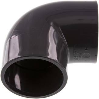 90°-Klebemuffen-Winkel, PVC-U, 63mm