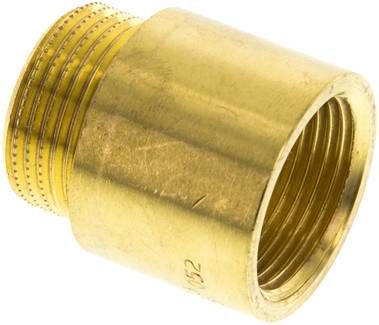 Gewindeverlängerung G 3/4"-25mm, Messing