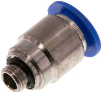 Gerader Steckanschluss G 1/8"-12mm, IQS-Standard m. Innens.
