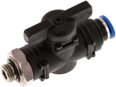 Absperrhahn G 1/8"-6mm, IQS-Standard