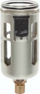 Ersatzbehälter für Filter und Filterregler, inkl. O-Ring, halbautomatischer Abla