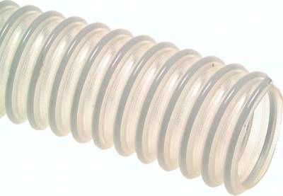 Saug-Druck-Spiralschlauch PUR-schwer 25mm lebensmittelecht