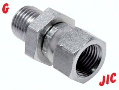 Einstellb. Einschraubverschr. UNF 9/16"-18(IG)-G 1/4"(AG)