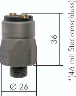 Druckschalter 10 - 20 bar (Öffner), G 1/4" (AG)