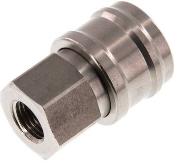 Kupplungsdose (NW7,2) G 1/4"(IG), Edelstahl