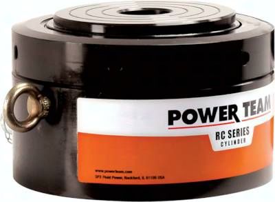 POWER TEAM Pancake-Zylinder, 140 Tonnen, 45 mm Hub